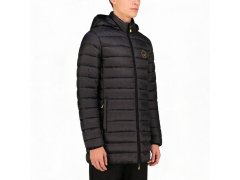 Geographical Norway – pánská bunda AMIGOMAP LONG HOOD DB BLACK MEN 233 BLACK (WZ5085H/GN-NOIR) 8