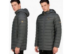 Geographical Norway pánská bunda AMIGOMAP LONG HOOD DB DGREY MEN 233 DARK GREY (WZ5086H/GN-GRIS FONCÉ) 5
