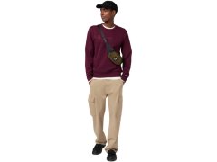 Pánská mikina Champion Crewneck Sweatshirt v bordové barvě 220272 RS522 pro muže 7