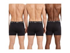 Pánské boxerky Puma Long 3-Pack černé pohodlné 3