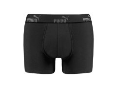 Pánské boxerky Puma 3-Pack černá šedá pohodlná bavlna 1