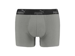 Pánské boxerky Puma 3-Pack černá šedá pohodlná bavlna 2