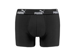 Pánské boxerky Puma 3-Pack černá šedá pohodlná bavlna 3