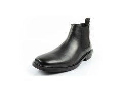 Pánské boty Skechers Miller-Boris v barvě sable – elegantní kožené boty 2