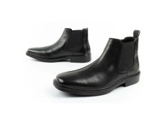 Pánské boty Skechers Miller-Boris v barvě sable – elegantní kožené boty 7