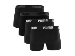Pánské boxerky Puma Basic, sada 4 kusů, černé 938198 01 1