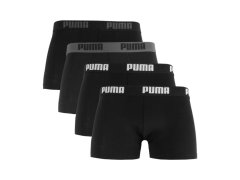 Pánské boxerky Puma Basic, sada 4 kusů, černé 938198 01 2