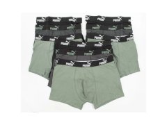 Pánské boxerky Puma, sada 9 kusů, černé, šedé, khaki, z pohodlné bavlny 1