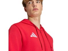 Pánská mikina adidas Entrada 26 FZ Hoody červená KF5944 pánské 5