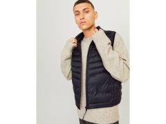 Jack&Jones pánské tričko bez rukávů JJESPRINT BODYWARMER COLLAR NOOS 12258457 BLACK/SOLID 3
