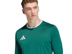 Pánské tričko adidas Entrada 26 s dlouhým rukávem zelené KF5846 pánské 4