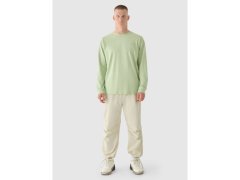 Pánské tričko oversize s&nbsp;potiskem a&nbsp;dlouhým rukávem 4F 4FRAW24TLONM502-44S 1