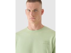 Pánské tričko oversize s&nbsp;potiskem a&nbsp;dlouhým rukávem 4F 4FRAW24TLONM502-44S 2