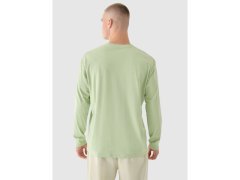Pánské tričko oversize s&nbsp;potiskem a&nbsp;dlouhým rukávem 4F 4FRAW24TLONM502-44S 3