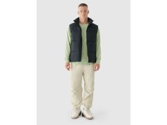 Pánské tričko oversize s&nbsp;potiskem a&nbsp;dlouhým rukávem 4F 4FRAW24TLONM502-44S 4