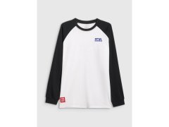 Pánské tričko oversize s dlouhým rukávem 4F 4FRAW25TLONM633-10S 7