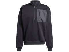 Pánská mikina adidas City Escape Fleece Half-Zip GD černá JF3290 pánské 1