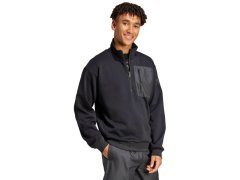 Pánská mikina adidas City Escape Fleece Half-Zip GD černá JF3290 pánské 5