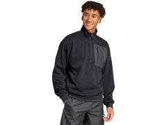 Pánská mikina adidas City Escape Fleece Half-Zip GD černá JF3290 pánské 8