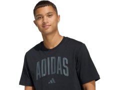 Pánské tričko adidas Collegiate Lineage T-shirt black KH4592 pánské 3