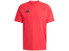 Pánské tričko adidas Tiro 26 Travel Tee červené KD1121 pánské 1