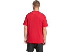 Pánské tričko adidas Tiro 26 Travel Tee červené KD1121 pánské 2