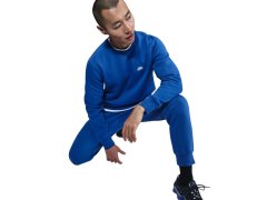 Pánská mikina Nike Club BB tmavě modrá FN3886 480 3