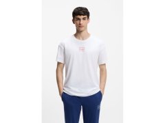 Hugo Loungewear pánská košile na spaní Laze BIANCO (50525236-101) 3