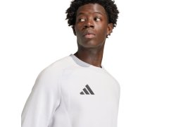 Pánská mikina adidas Tiro 26 Travel Crew bílá KD3323 pánské 3