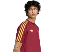 Pánské tričko adidas AS Roma Originals Tee maroon JZ7185 pánské 2