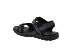 Lee Cooper pánské boty na suchý zip sandály na letní pláž světle modré černé 2