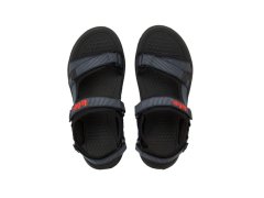 Lee Cooper pánské boty na suchý zip sandály na letní pláž světle modré černé 4