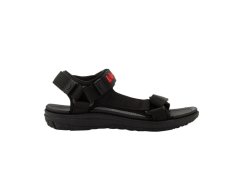 Lee Cooper pánské boty na suchý zip sandály na letní pláž světle černé 1