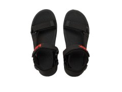 Lee Cooper pánské boty na suchý zip sandály na letní pláž světle černé 4