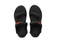 Lee Cooper pánské boty na suchý zip sandály na léto černé lehké 4