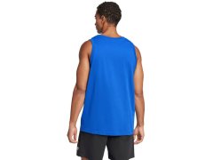Pánské tričko adidas Essentials Small Logo Tank modré JE8978 pánské 2