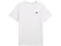 Pánské tričko 4F M3341 white 4FWMM00TTSHM3341 10S pánské 1