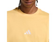 Pánské tričko adidas Essentials Small Logo Single Jersey, žluté, KT0561 3