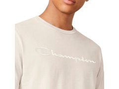 Pánské tričko Champion SS Tee cream 220273 YS084 pánské 3