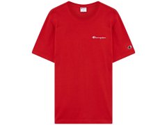 Pánské tričko Champion SS Tee červené 221798 RS067 pánské 1