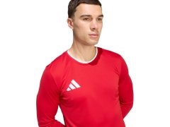 Pánské tričko adidas Entrada 26 s dlouhým rukávem červené KF5847 pánské 4