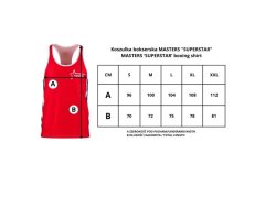 Boxerské tričko MASTERS SUPERSTAR 6