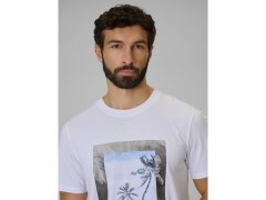 Pánské tričko s potiskem 4F 4FWSS26TTSHM3034-10S 2