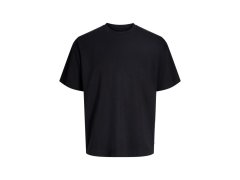 Jack&Jones pánské tričko JJEBARRON TEE SS O-NECK NOOS 12298906 BLACK 1