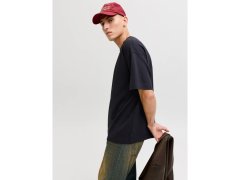 Jack&Jones pánské tričko JJEBARRON TEE SS O-NECK NOOS 12298906 BLACK 6