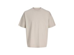 Jack&Jones pánské tričko JJEBARRON TEE SS O-NECK NOOS 12298906 MOONBEAM 1
