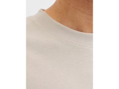 Jack&Jones pánské tričko JJEBARRON TEE SS O-NECK NOOS 12298906 MOONBEAM 3