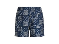 Jack&Jones pánské plavecké šortky JPSTMAUI SHELL AOP SWIM SHORTS REG 12291808 PAGEENT BLUE 1