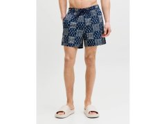 Jack&Jones pánské plavecké šortky JPSTMAUI SHELL AOP SWIM SHORTS REG 12291808 PAGEENT BLUE 2