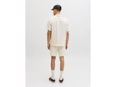 Jack&Jones pánské pruhované šortky JPSTJAIDEN COBA STRIPE JOG SHORTS REG SN 12274413 Antique White Stripes 6